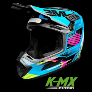 CAPACETE IMS ONE VISION PRO FLUOR AZUL