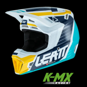 CAPACETE LEATT 7.5 AQUA AZUL/BRANCO